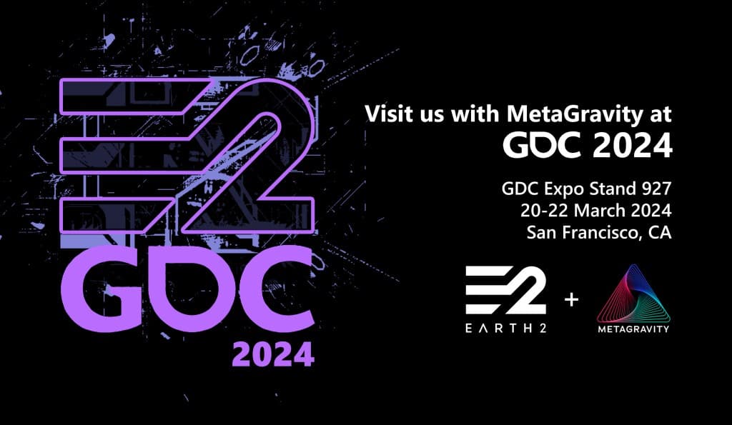 Earth 2 亮相2024年游戏开发者大会 (GDC)！