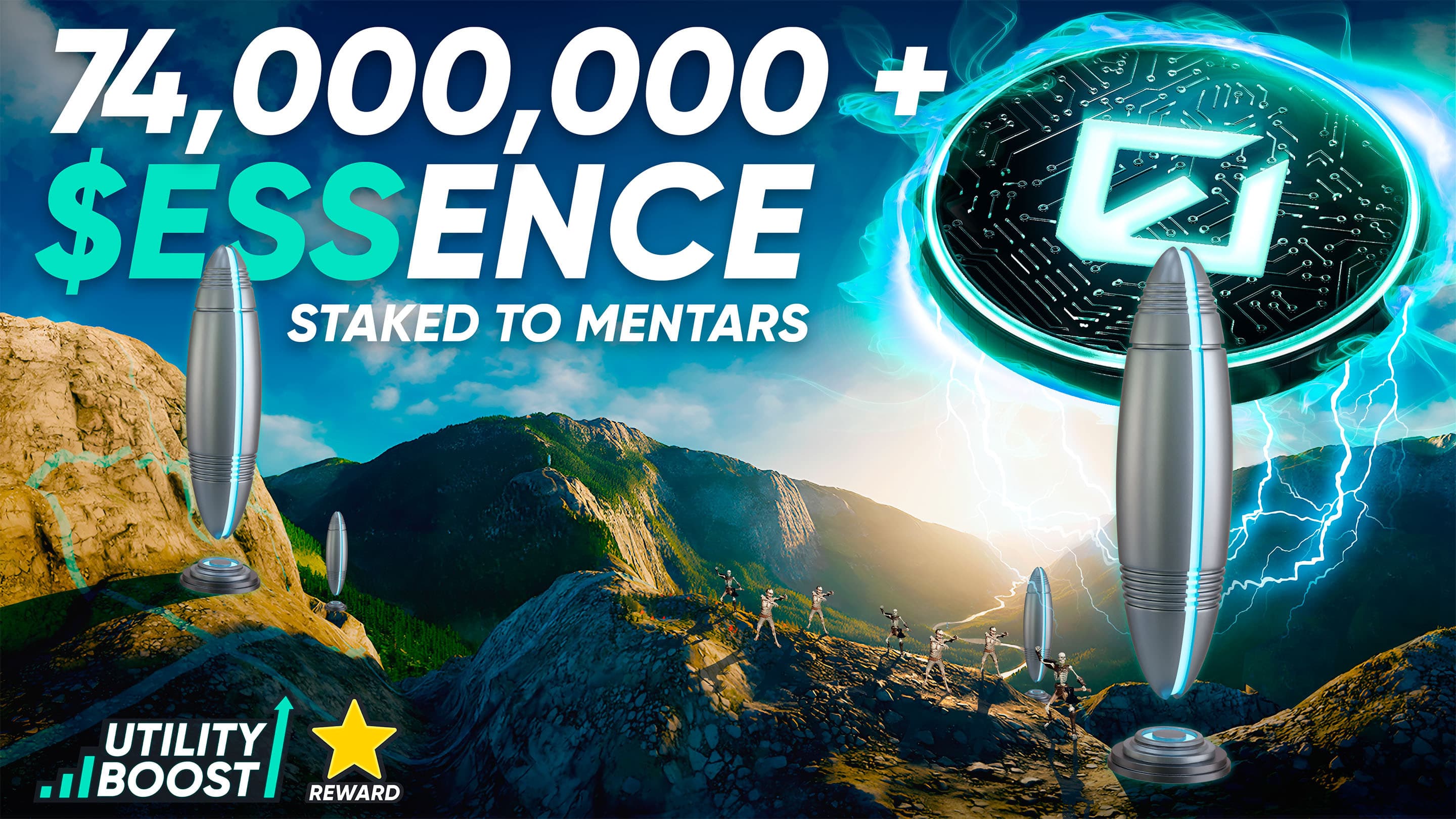 Earth 2, Chapter 1 출시 앞두고 Essence 스테이킹 이정표 달성
