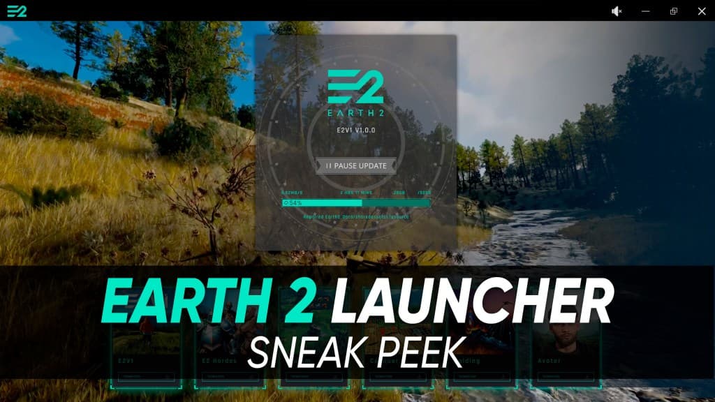 Earth 2 런처: 미리 엿보기