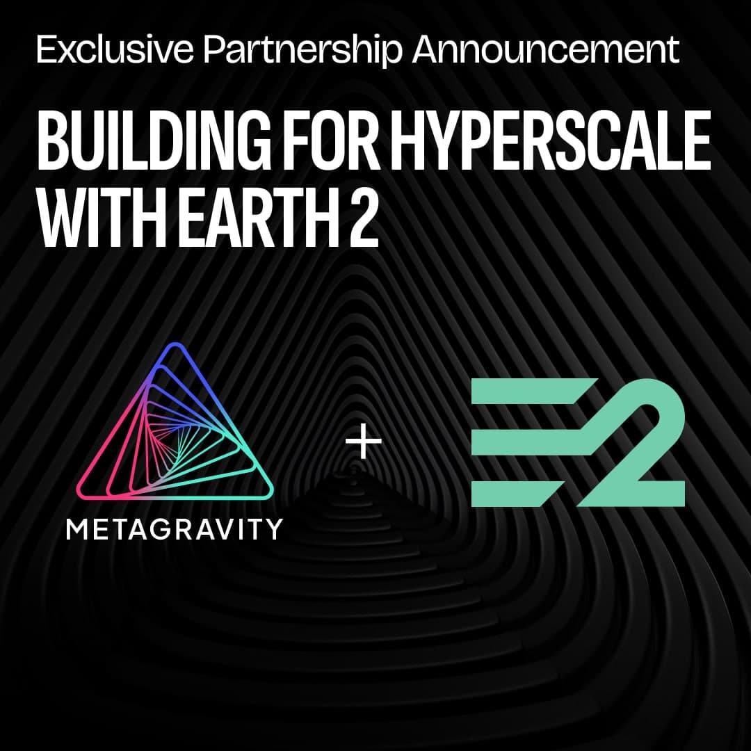 MetaGravity, Earth 2와 협력하여 초대형 인터랙티브 3D 지구 복제본 구축