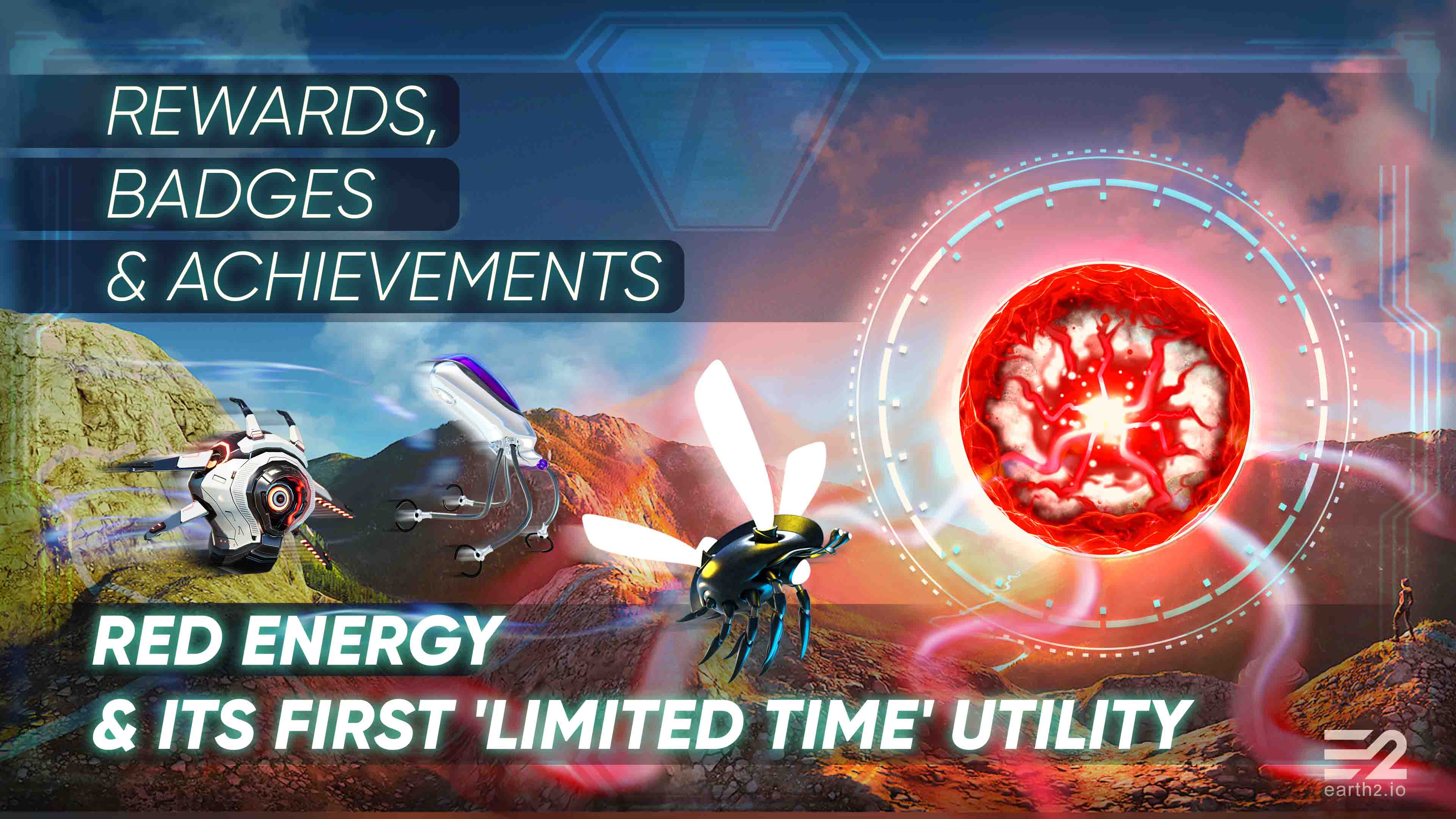 Earth 2, 'Red Energy' 도입 및 첫 RBA 보상 발표