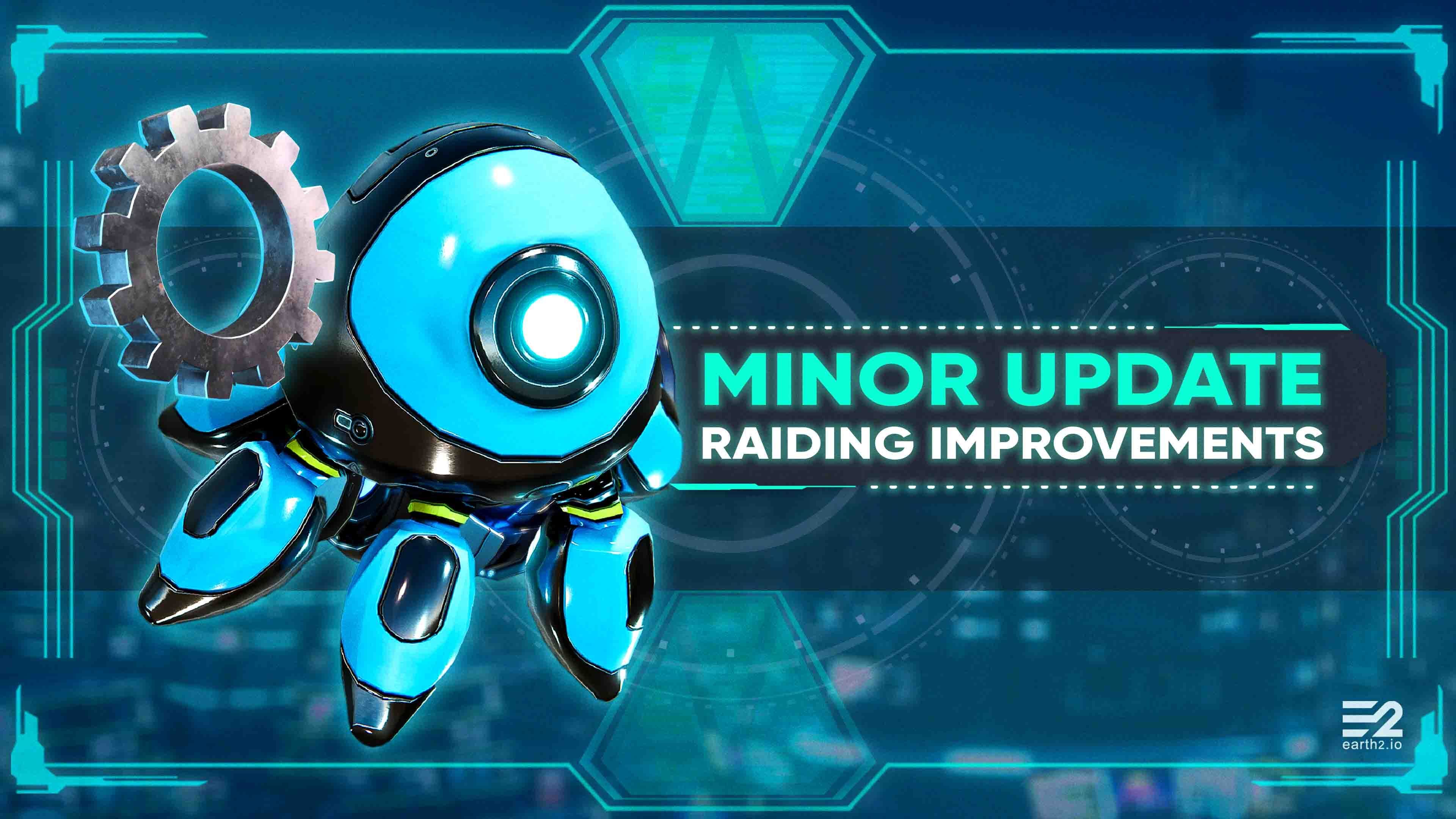 소규모 업데이트: Raid 기능 개선